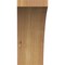 Ekena Millwork 3 1/2"W x 8"D x 8"H Thorton Smooth Knee Brace, Western Red Cedar BRC04X08X08THR00SWR - alternate 4